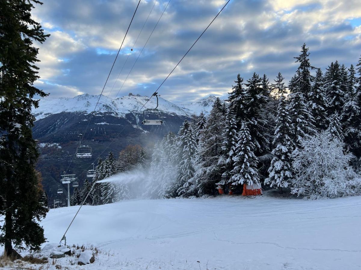 Cosy Studio For 5 Near Ski Lift, Les Gentianes Ле-Коллон Экстерьер фото